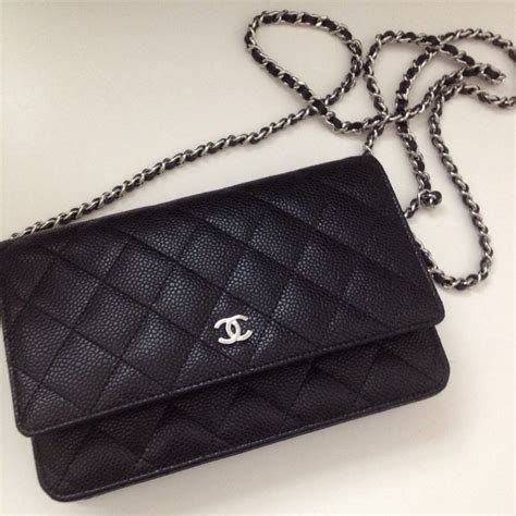 chanel white wallet on chain|chanel wallet on chain price.